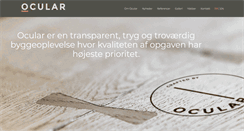 Desktop Screenshot of ocular.dk